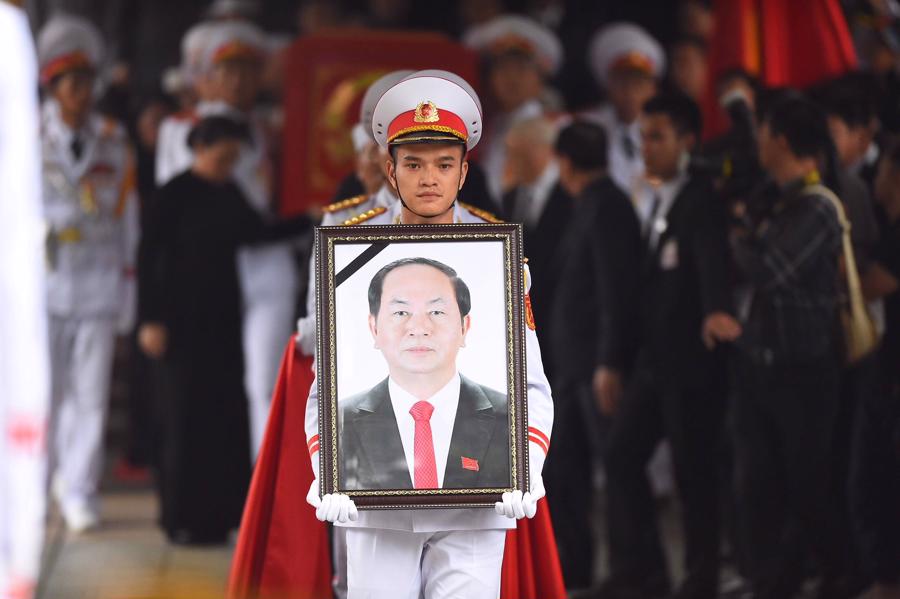 Lễ truy điệu Chủ tịch nước Trần Đại Quang - Ảnh 7.