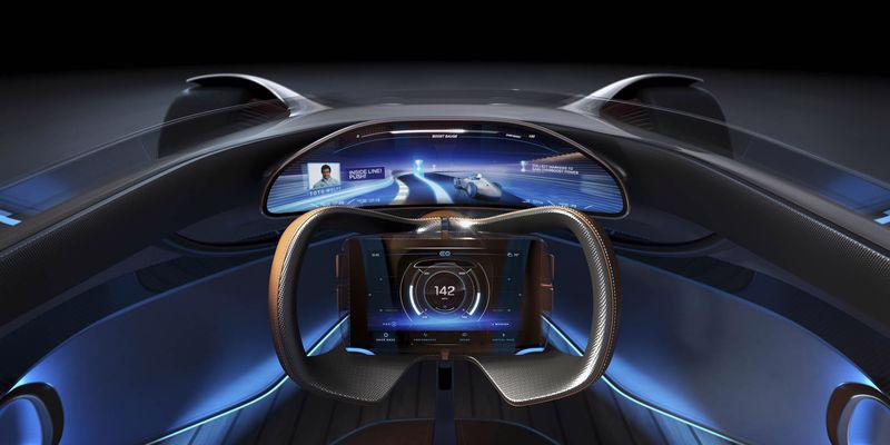 Mercedes ra mắt mẫu xe điện tương lai lấy cảm hứng từ xe đua - Ảnh 3.
