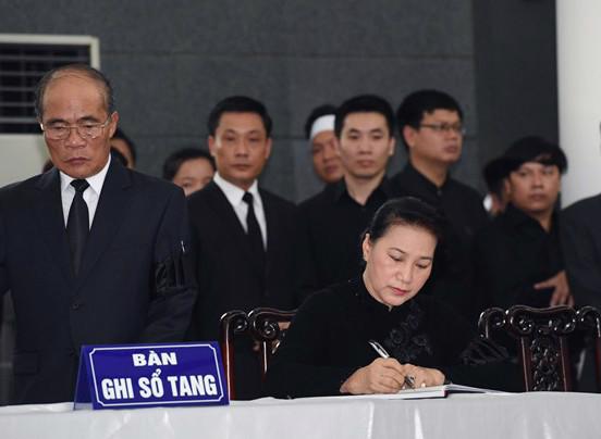 Hình ảnh lễ viếng Chủ tịch nước Trần Đại Quang - Ảnh 10.