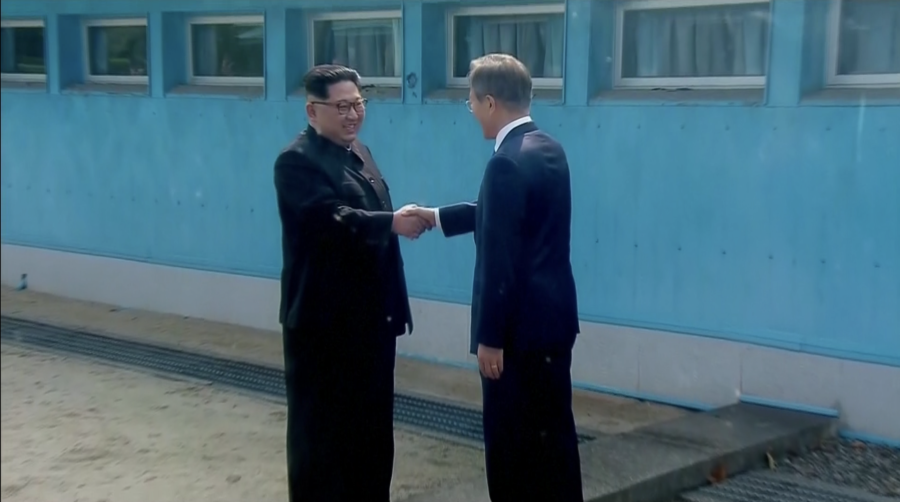 Toàn cảnh cuộc gặp thượng đỉnh lịch sử Hàn-Triều - Ảnh 4.