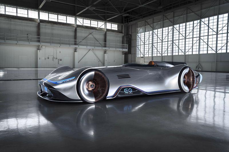 Mercedes ra mắt mẫu xe điện tương lai lấy cảm hứng từ xe đua - Ảnh 4.
