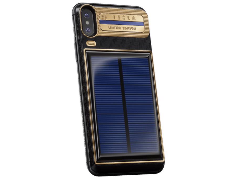 iPhone X Tesla dùng pin năng lượng mặt trời giá hơn 4.000 USD - Ảnh 5.