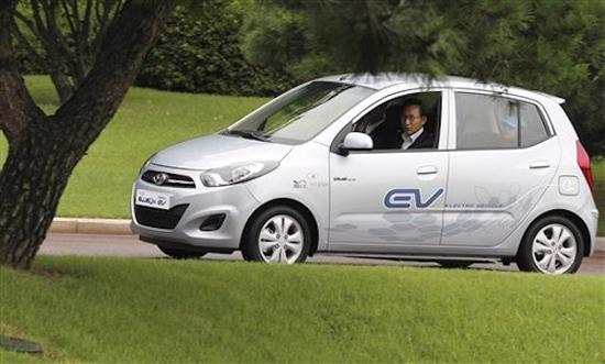 Hyundai trình làng xe hơi chạy điện 100% - Ảnh 4