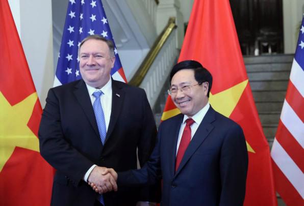 Phó thủ tướng Phạm Bình Minh hội đàm với Ngoại trưởng Mỹ tại Hà Nội - Ảnh 1.