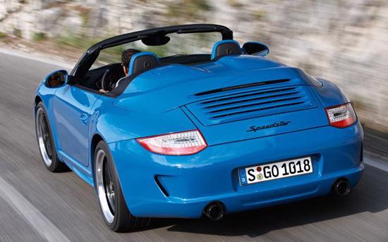 “Tia chớp xanh” Porsche 911 Speedster xuất hiện - Ảnh 2
