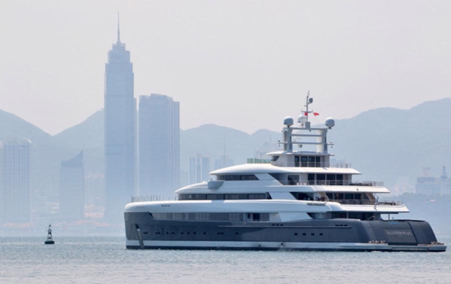 Siêu du thuyền lớn nhất châu Á giá 145 triệu USD của Trung Quốc - Ảnh 1.