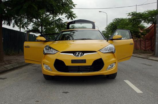 Cận cảnh Hyundai Veloster 3 cửa tại Hà Nội - Ảnh 4