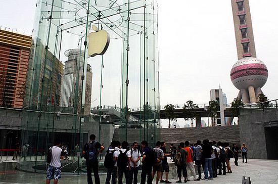 Khám phá gian hàng "xuyên lòng đất" của Apple ở Trung Quốc - Ảnh 2