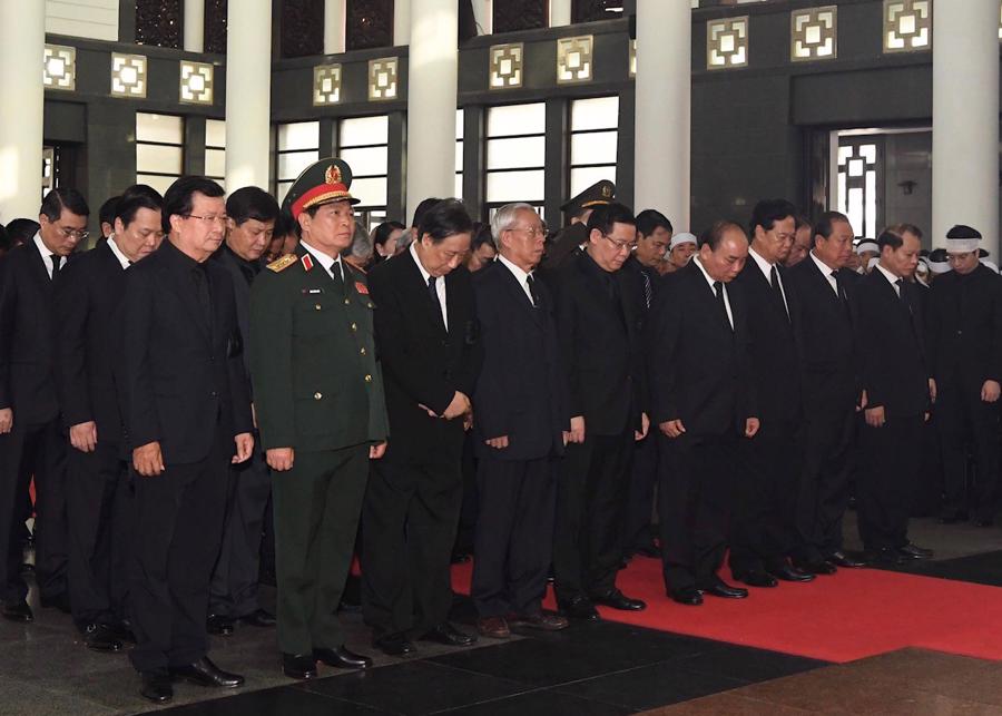 Hình ảnh lễ viếng Chủ tịch nước Trần Đại Quang - Ảnh 5.