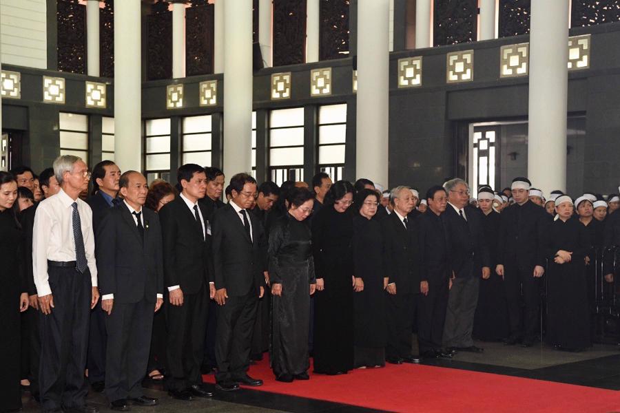 Hình ảnh lễ viếng Chủ tịch nước Trần Đại Quang - Ảnh 13.