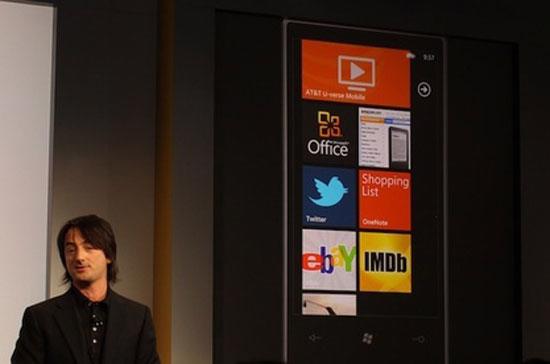 Windows Phone 7 đã “lộ diện” - Ảnh 1