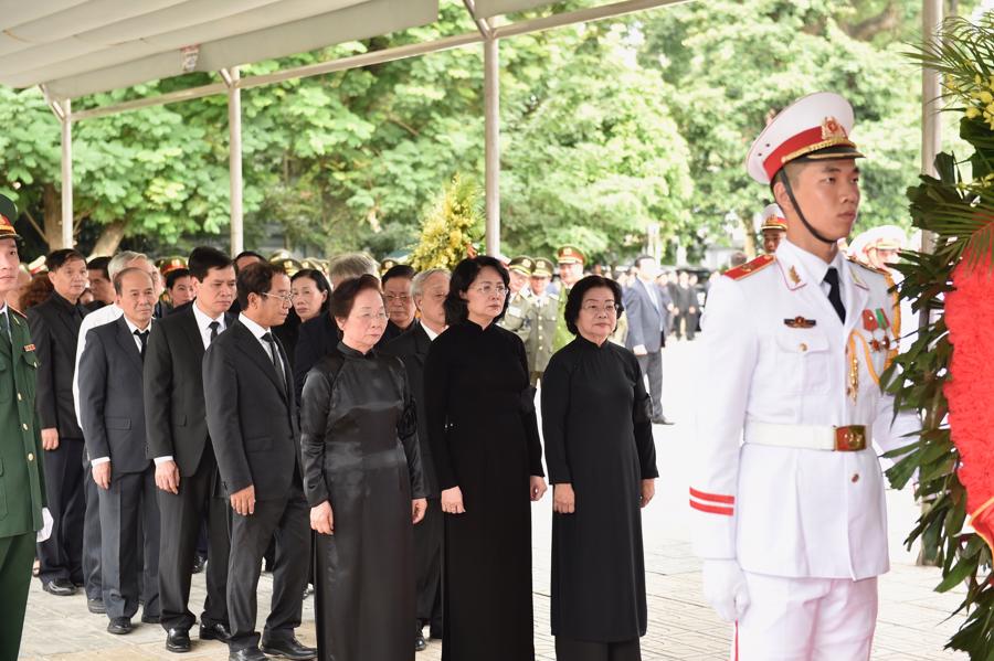 Hình ảnh lễ viếng Chủ tịch nước Trần Đại Quang - Ảnh 12.