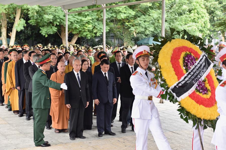 Hình ảnh lễ viếng Chủ tịch nước Trần Đại Quang - Ảnh 15.