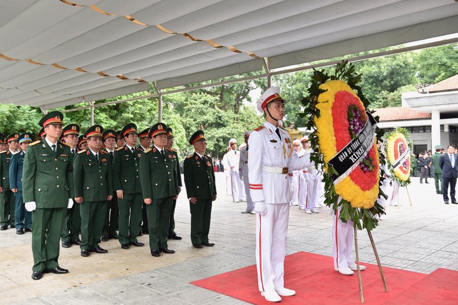Hình ảnh lễ viếng Chủ tịch nước Trần Đại Quang - Ảnh 16.