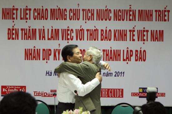 Chủ tịch nước thăm Thời báo Kinh tế Việt Nam - Ảnh 10