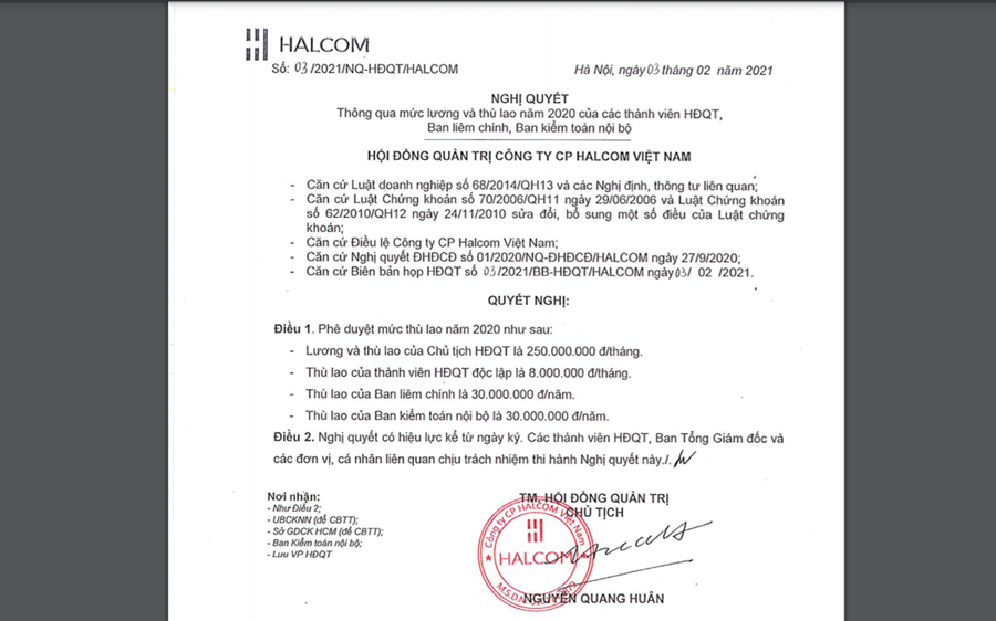 Thị giá hơn 3.000 đồng/cổ phiếu, Chủ tịch nhận lương 250 triệu đồng/tháng - Ảnh 1. Thị giá hơn 3.000 đồng/cổ phiếu, Chủ tịch nhận lương 250 triệu đồng/tháng - Ảnh 1.