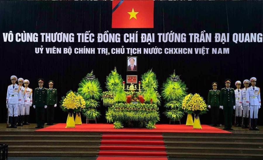 Hình ảnh lễ viếng Chủ tịch nước Trần Đại Quang - Ảnh 1.