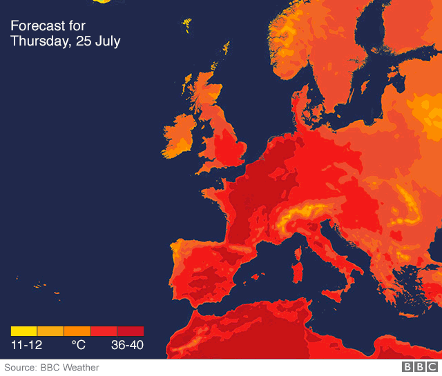 Giao thông đình trệ tại châu Âu vì sóng nhiệt kỷ lục  - Ảnh 2.