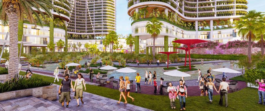Tổ hợp 16  hồ bơi rộng 4.000 m2 tại dự án  “homes resort” ven công viên Mũi Đèn Đỏ Quận 7 - Ảnh 10.