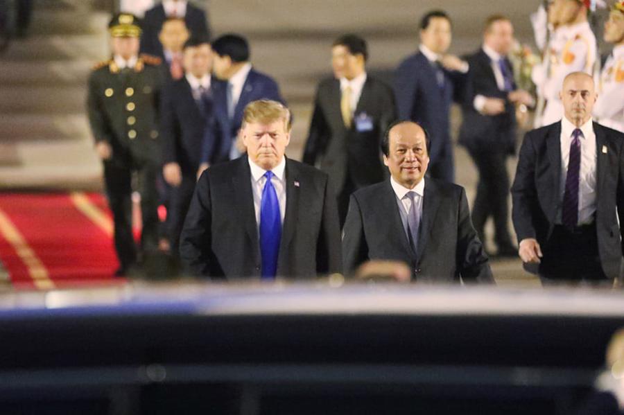 Tổng thống Mỹ Donald Trump đến Hà Nội - Ảnh 4.