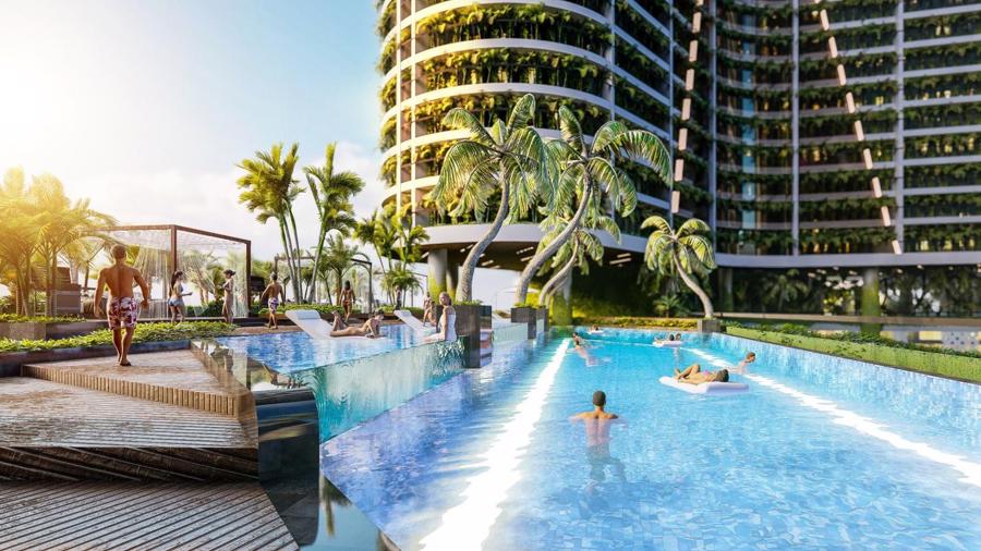 Tổ hợp 16  hồ bơi rộng 4.000 m2 tại dự án  “homes resort” ven công viên Mũi Đèn Đỏ Quận 7 - Ảnh 4.