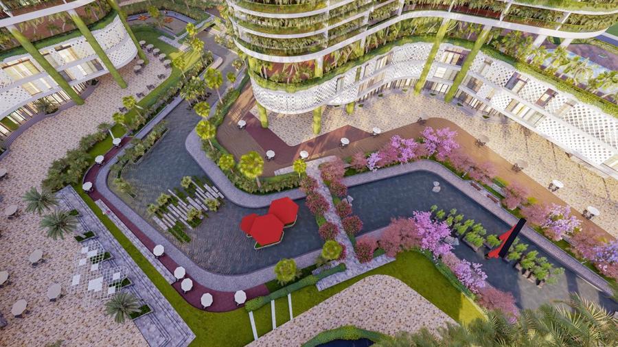 Dự án căn hộ resort tại Quận 7 đào sông trong lòng dự án, phát triển 4.000 vườn nhiệt đới trên không - Ảnh 6.