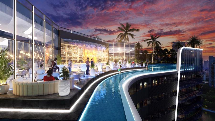 Tổ hợp 16  hồ bơi rộng 4.000 m2 tại dự án  “homes resort” ven công viên Mũi Đèn Đỏ Quận 7 - Ảnh 7.