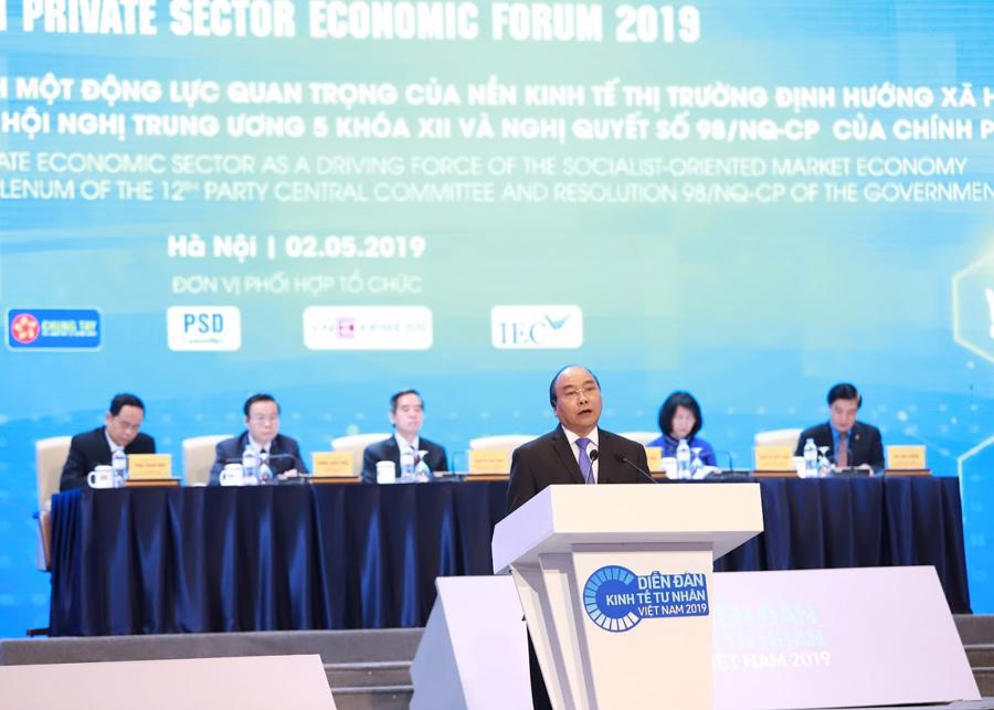 Hơn 2.500 doanh nhân dự Diễn đàn Kinh tế tư nhân Việt Nam 2019 - Ảnh 4.