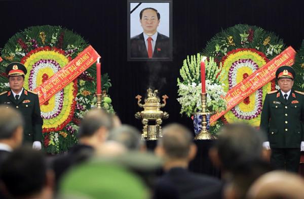 Hình ảnh lễ viếng Chủ tịch nước Trần Đại Quang - Ảnh 21.