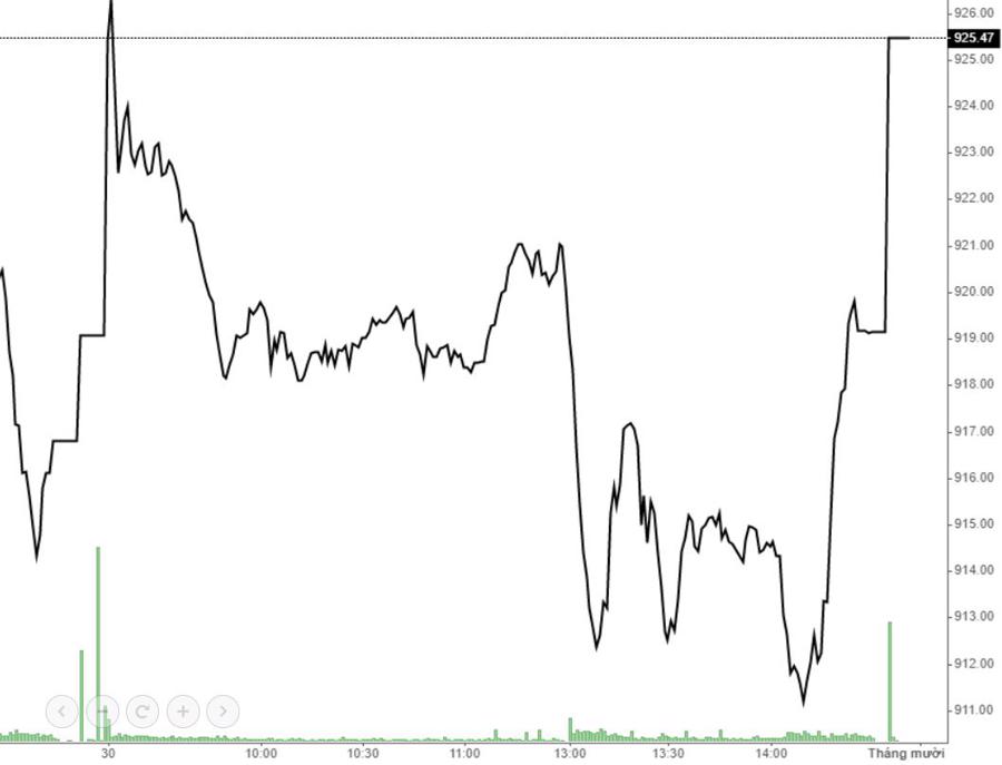 Quỹ ETF nội tái cơ cấu, VN-Index được kéo dựng ngược cuối phiên - Ảnh 1.