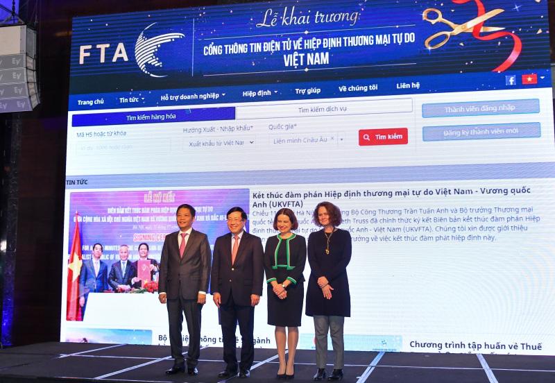Khai trương cổng thông tin điện tử về các hiệp định FTA đầu tiên tại Việt Nam - Ảnh 1.