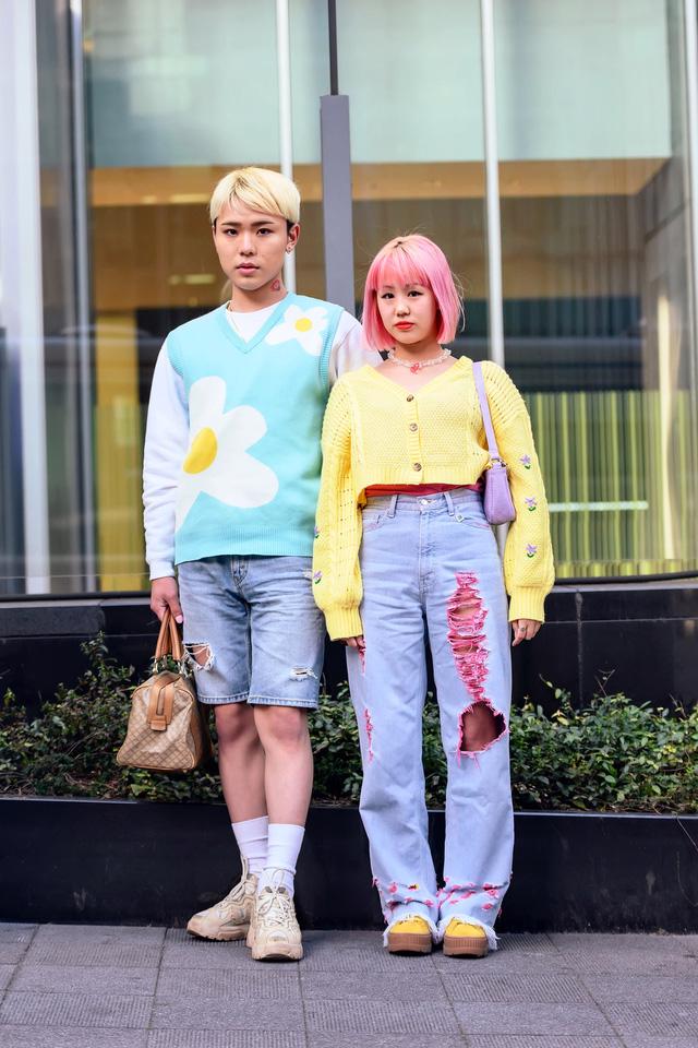 Thời trang đường phố của Tokyo Fashion Week 2021: tinh thần unisex đương đại - Ảnh 14.