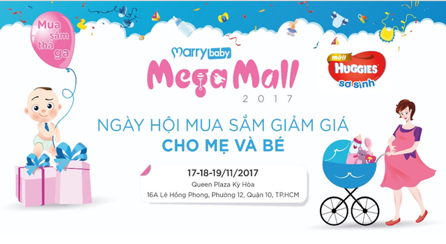 MarryBaby Mega Mall 2017 – Siêu hội chợ dành riêng cho Mẹ và Bé - Ảnh 1.