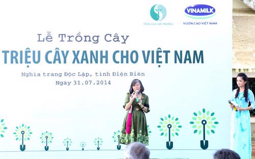 Quỹ “1 triệu cây xanh cho Việt Nam” trồng cây tại đồi Độc Lập 3