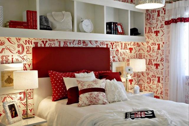 19 thiết kế phòng ngủ với tông đỏ rực rỡ - Ảnh 15.