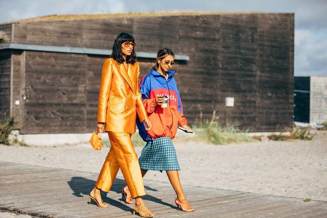 Trang phục street style tại Tuần lễ thời trang Copenhagen 2020 - Ảnh 1.