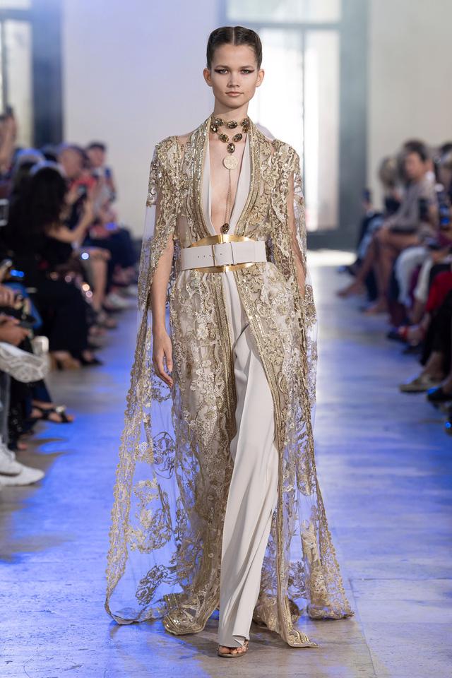 BST Haute Couture Thu - Đông 2019 của Elise Saab: phương Đông huyền bí - Ảnh 13.