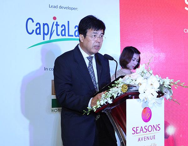 CapitaLand và Hoàng Thành tổ chức lễ Cất Nóc dự án Seasons Avenue - Ảnh 2