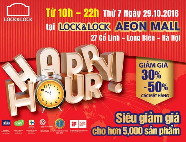 Đón “Giờ vàng” các sản phẩm Lock & Lock Aeon Mall - Ảnh 1