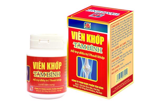 Viên khớp Tâm Bình hỗ trợ điều trị thoái hóa khớp - Ảnh 1