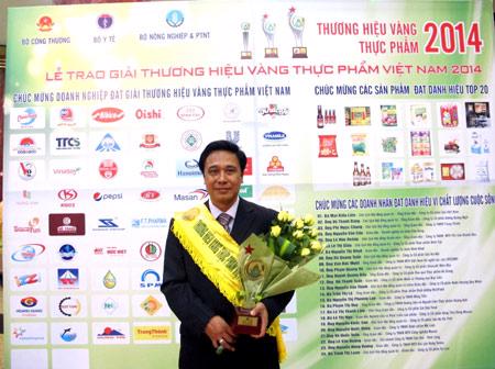 Đức Việt nhận giải Thương hiệu vàng Thực phẩm VN 2014 - Ảnh 1