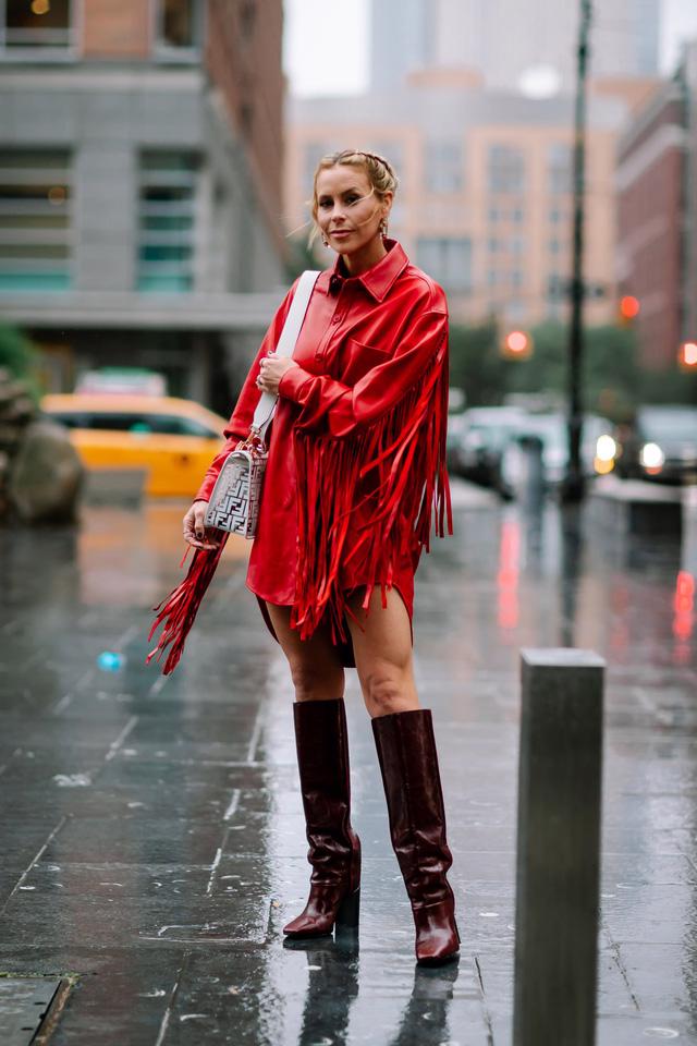 Những bộ cánh cá tính tại 2 ngày đầu New York Fashion Week - Ảnh 12. Những bộ cánh cá tính tại 2 ngày đầu New York Fashion Week - Ảnh 12.