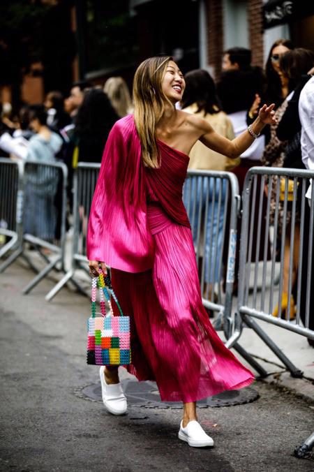 Thời trang đường phố tại New York Fashion week 2019 - Ảnh 7.