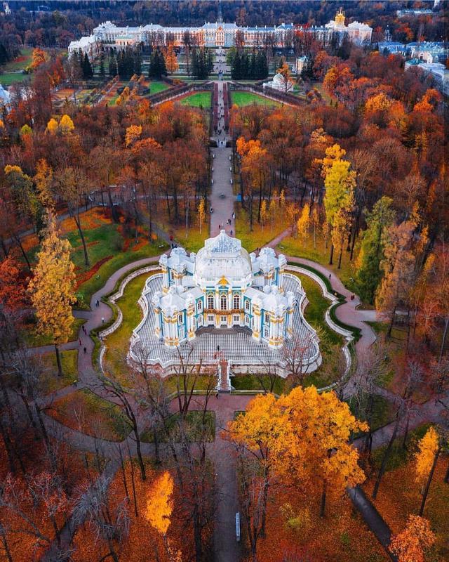 Ngắm mùa thu vàng ở cố đô của nước Nga - Ảnh 14.