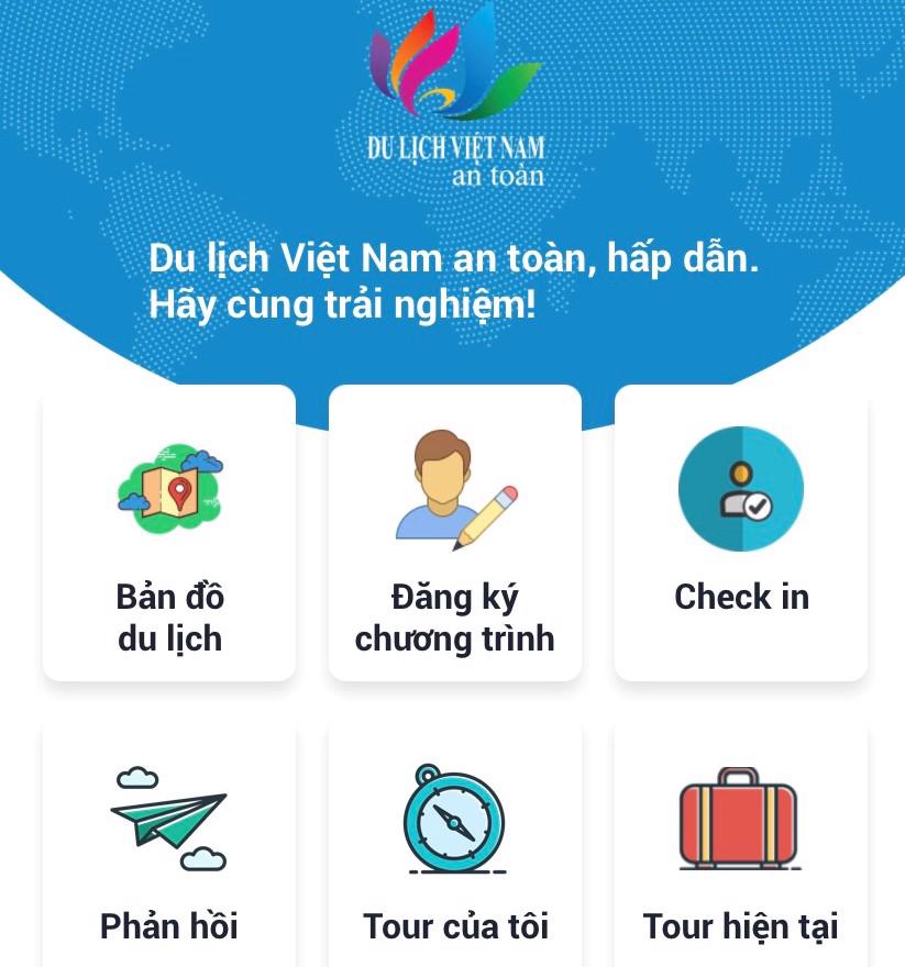 Ứng dụng "Du lịch Việt Nam an to&agrave;n" gi&uacute;p kết nối 3 chủ thể ch&iacute;nh trong lĩnh vực du lịch l&agrave; kh&aacute;ch du lịch, đơn vị cung ứng dịch vụ v&agrave; cơ quan quản l&yacute; nh&agrave; nước.