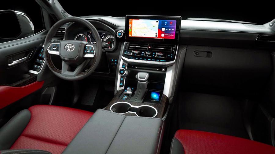 nội thất Toyota Land Cruiser 2021