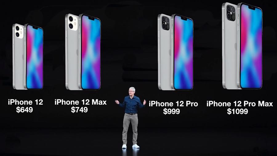 Ông Cook tại sự kiện ra mắt iPhone 12 vào tháng 10/2020 - Ảnh: YouTube