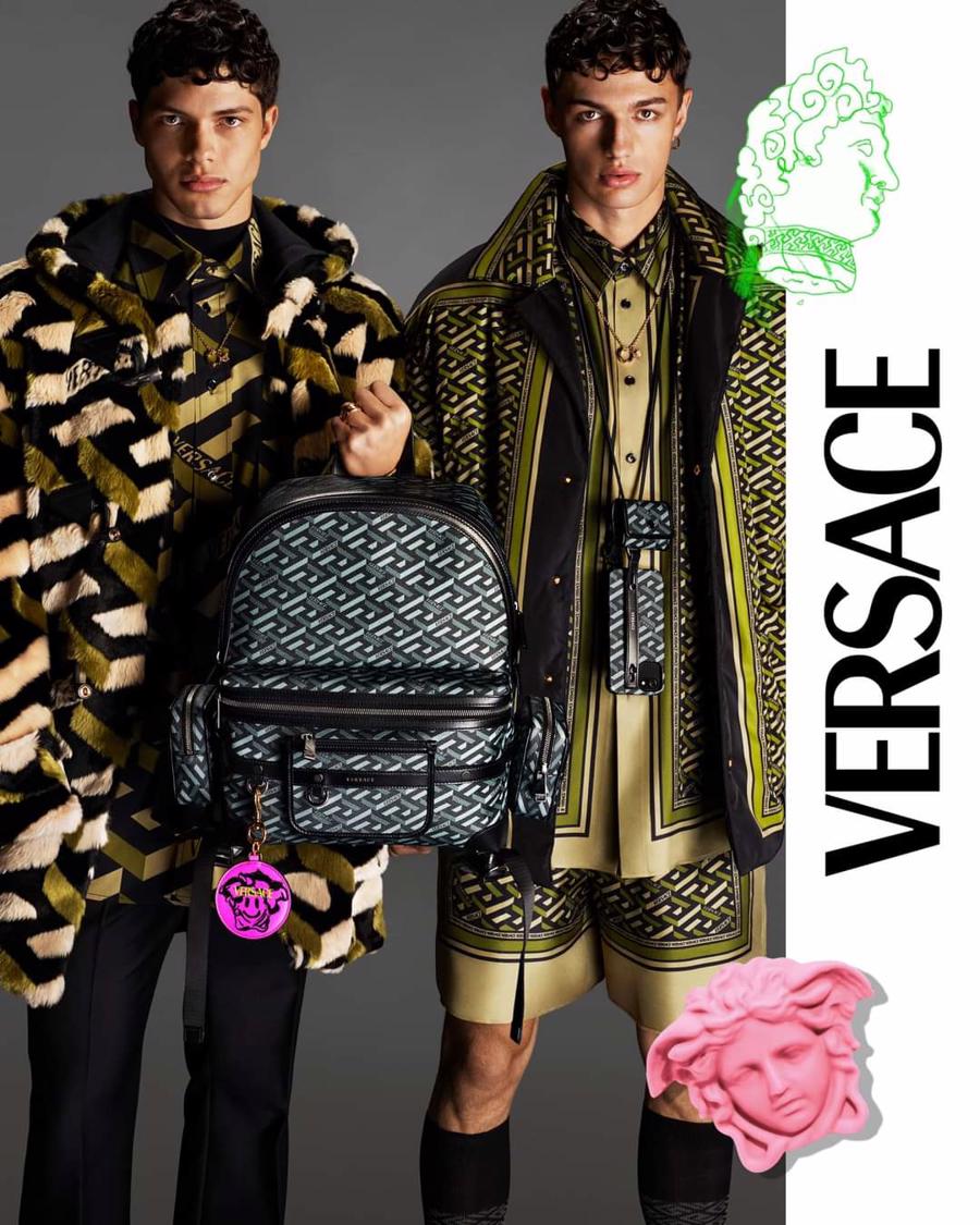 BST thu đông của Versace thanh lịch với hoạ tiết monogram La Greca - Ảnh 12