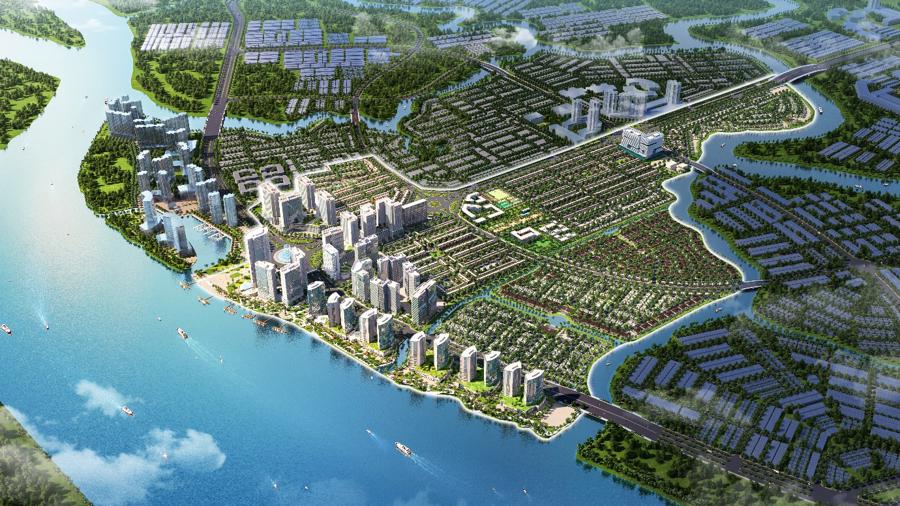 Quy hoạch tại Izumi City được hưởng lợi từ s&ocirc;ng Đồng Nai, g&oacute;p phần mang đến m&ocirc;i trường sống sinh th&aacute;i cho cư d&acirc;n.