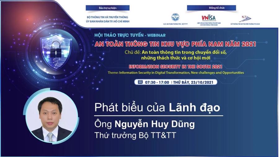 Thứ trưởng Bộ Th&ocirc;ng tin v&agrave; Truyền th&ocirc;ng Nguyễn Huy Dũng.
